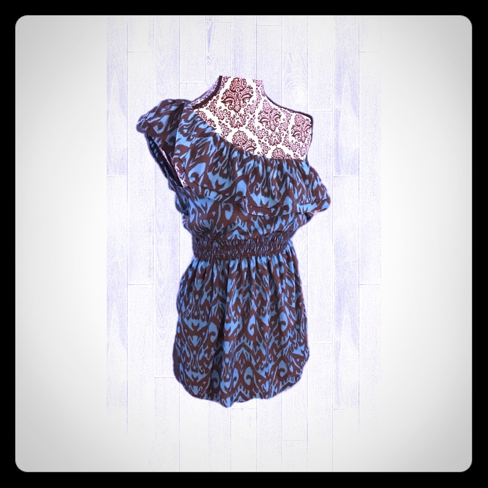 Women’s Asymmetrical Pattern Dress